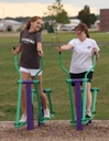 Outdoor Fitness Equipment Exercise Park Trail Course Back Extension